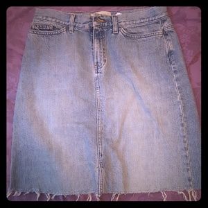 Jean skirt